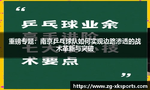 重磅专题：南京乒乓球队如何实现边路渗透的战术革新与突破